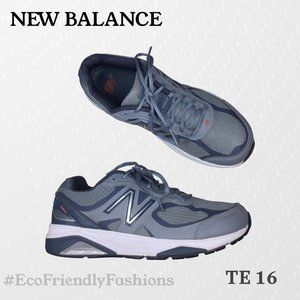 New Balance W1540GD Women's Gray & Navy Lace Up Athletic Sneaker Shoe Size 10